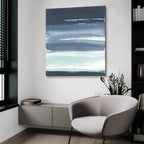 Altered Seascape 3 by Chris Paschke - 36x36 acrylic wall art in a room