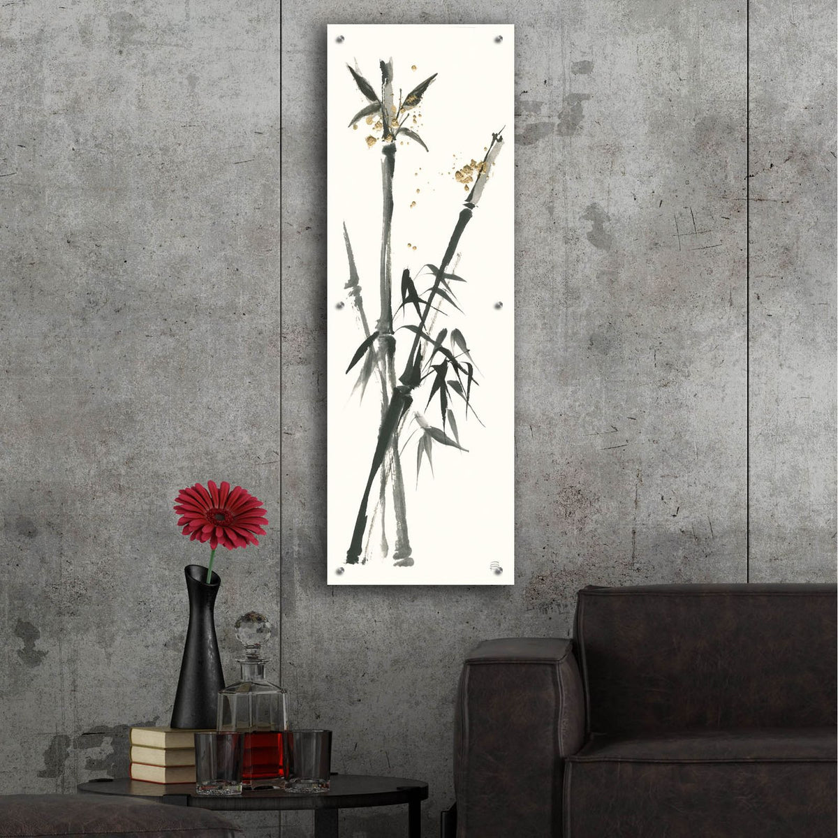 Longevity 2 by Chris Paschke - 16x48 acrylic wall art in a room