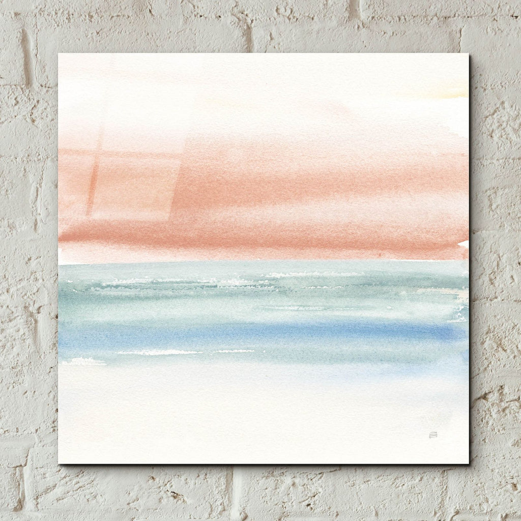 Terracotta Fog 2 by Chris Paschke - 12x12 acrylic wall art in a room