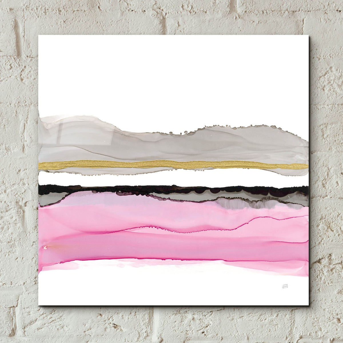 Iced Sherbetscape 2 by Chris Paschke - 12x12 acrylic wall art in a room