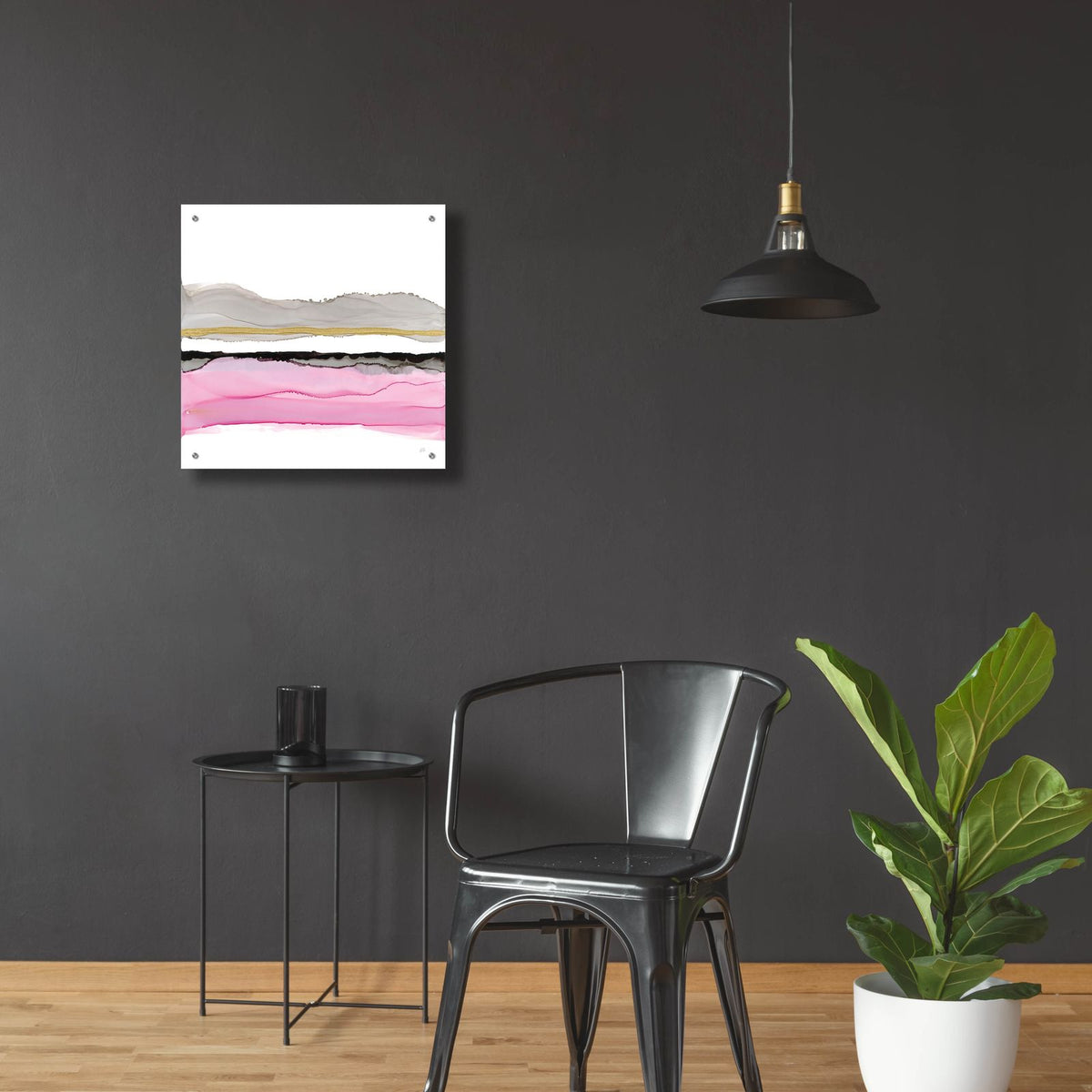 Iced Sherbetscape 2 by Chris Paschke - 24x24 acrylic wall art in a room