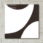 Curvilinear 6 by Chris Paschke - 12x12 acrylic wall art in a room