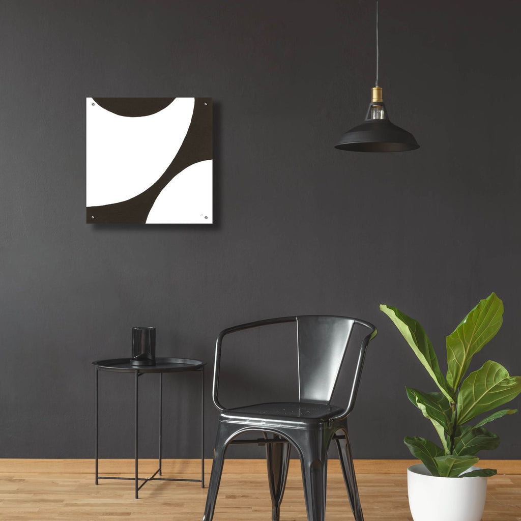 Curvilinear 6 by Chris Paschke - 24x24 acrylic wall art in a room