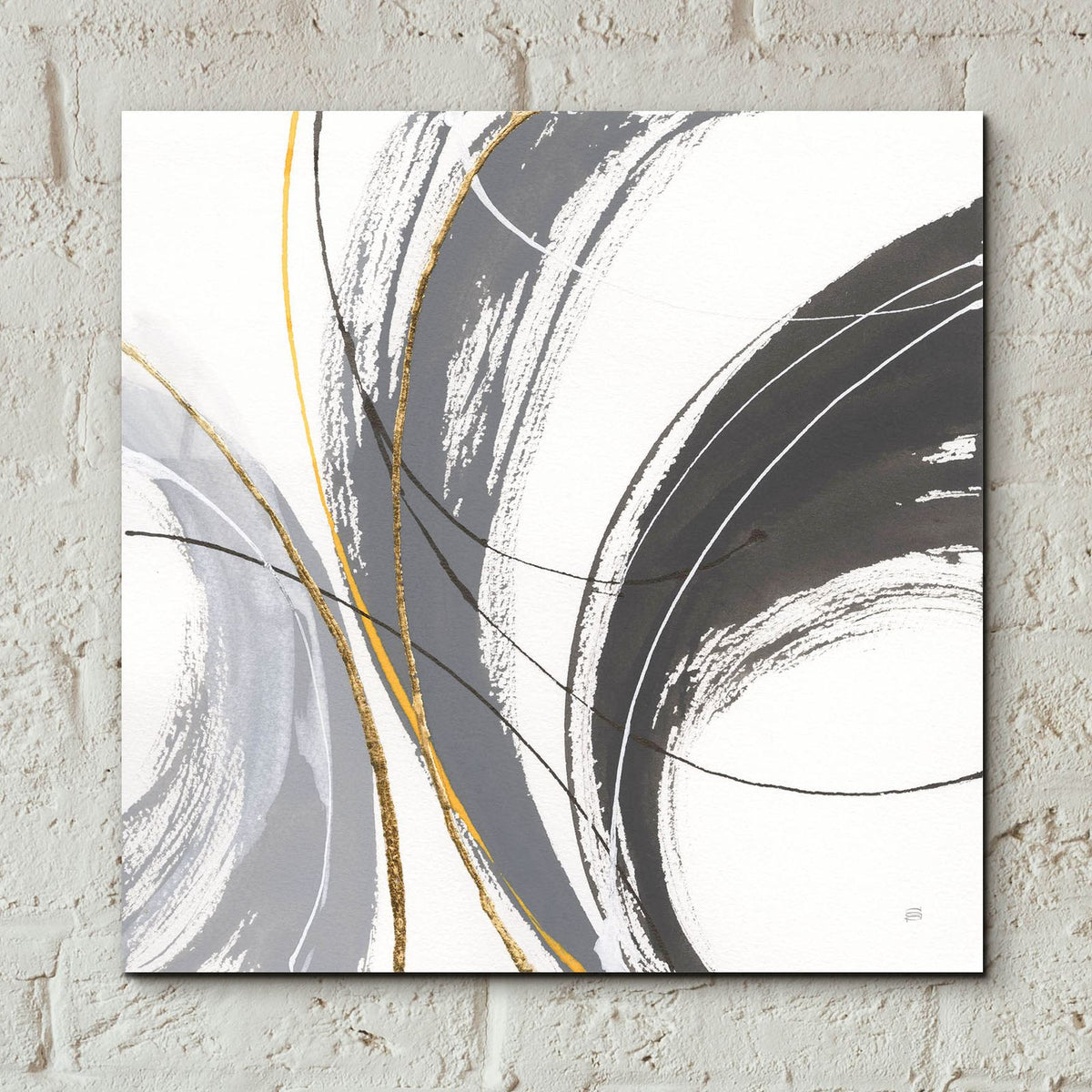 Webbed 1 by Chris Paschke - 12x12 acrylic wall art in a room