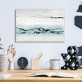 Textured Aquatic by Chris Paschke - 16x12 acrylic wall art in a room