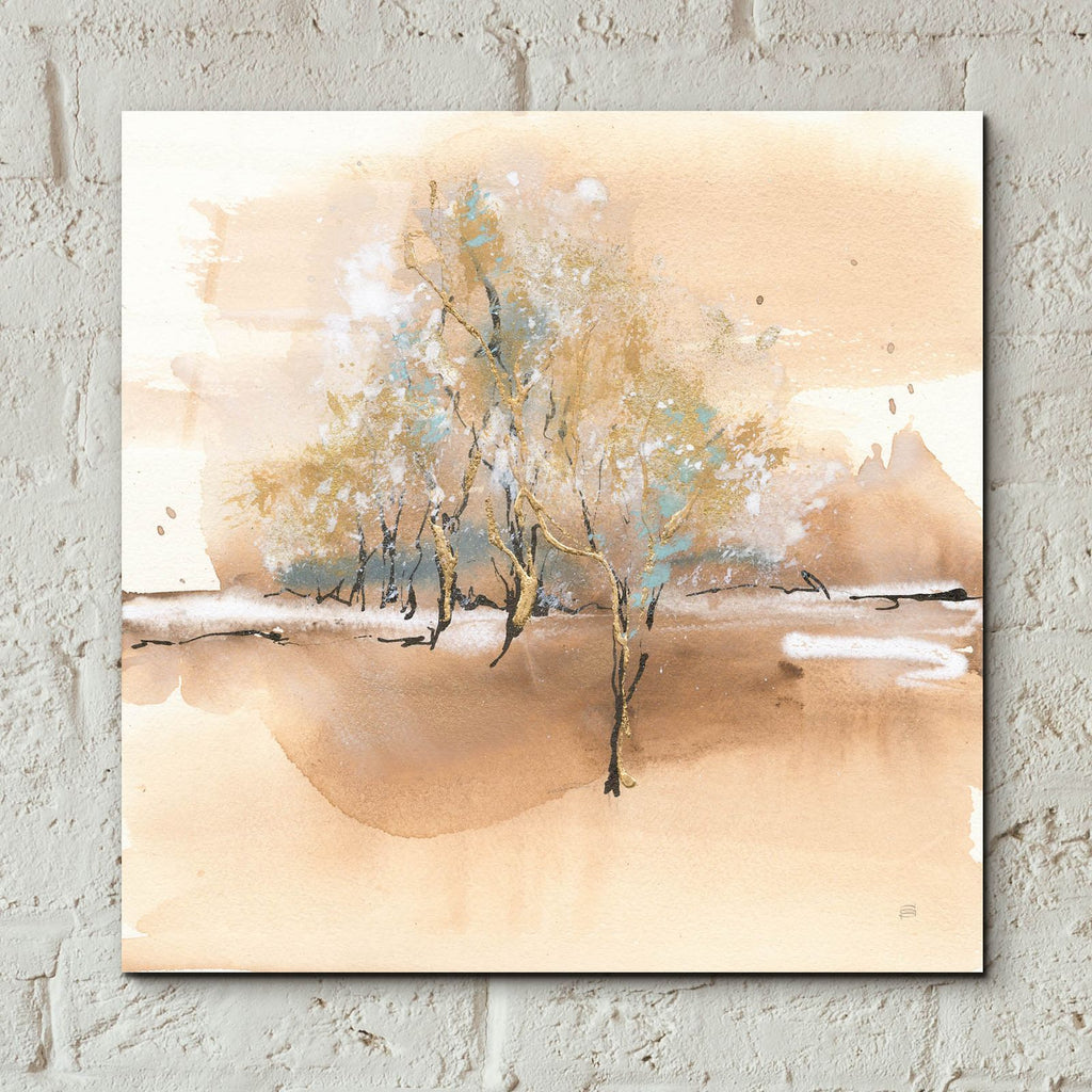 Dusting Of Gold 3 by Chris Paschke - 12x12 acrylic wall art in a room
