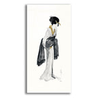 Geisha 2 Black And Gold by Chris Paschke acrylic glass wall art