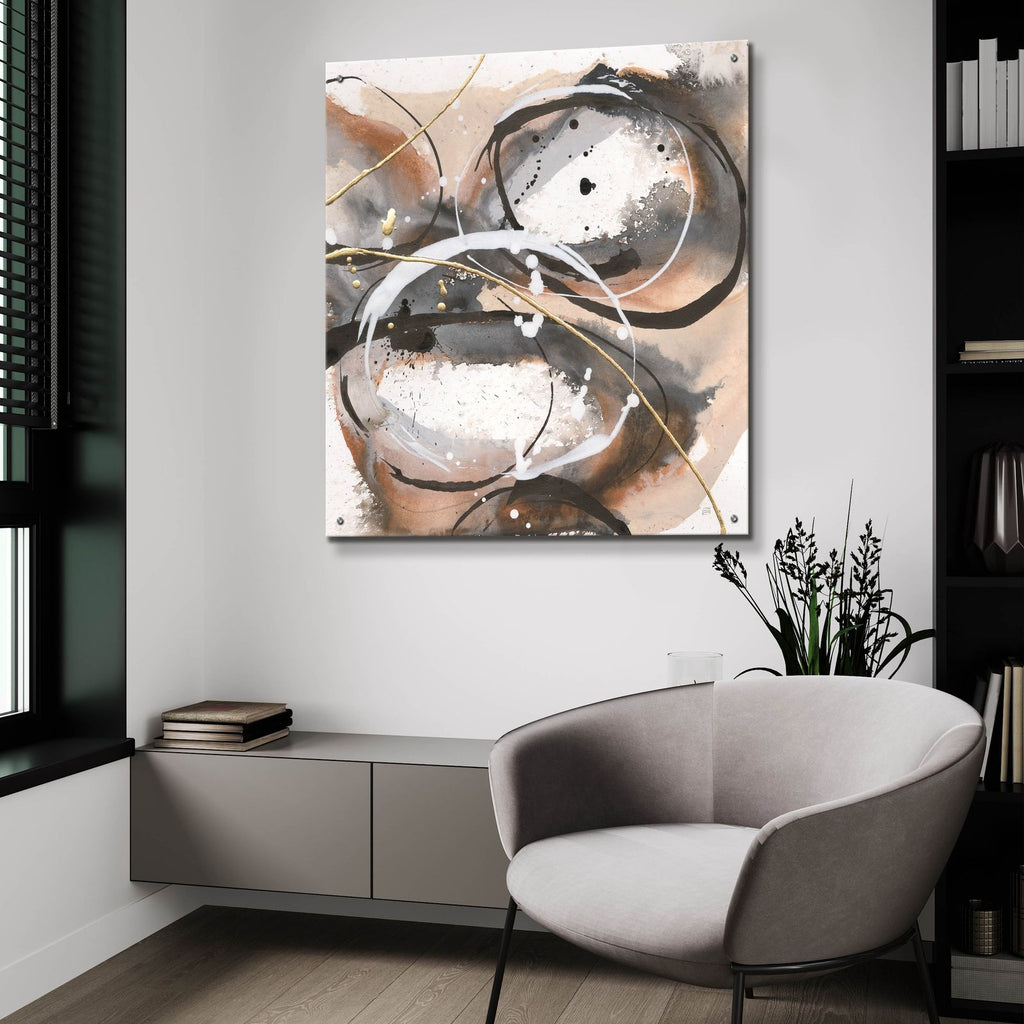 Expressionism 4 by Chris Paschke - 36x36 acrylic wall art in a room