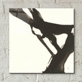Black Gesture 1 by Chris Paschke - 12x12 acrylic wall art in a room