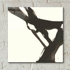 Black Gesture 1 by Chris Paschke - 12x12 acrylic wall art in a room