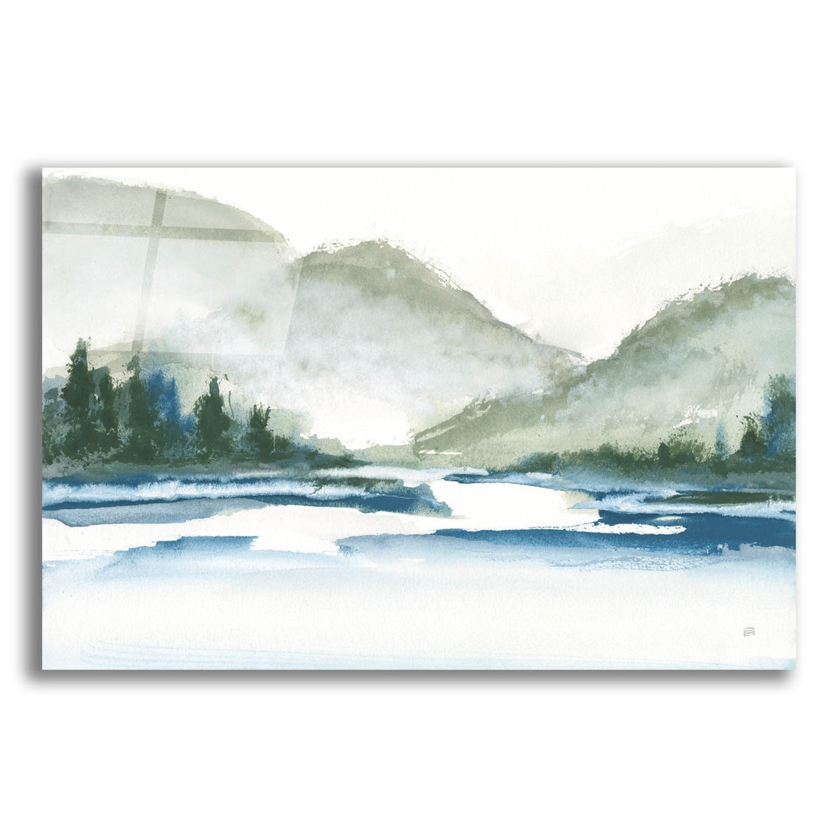 Mountain Fog by Chris Paschke acrylic glass wall art
