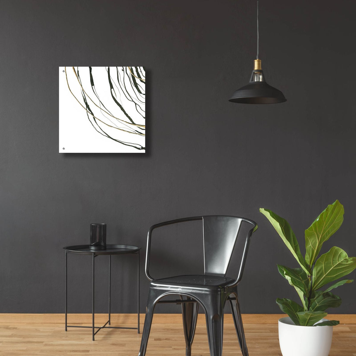 Not Quite Concentric 3 by Chris Paschke - 24x24 acrylic wall art in a room