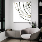 Not Quite Concentric 3 by Chris Paschke - 36x36 acrylic wall art in a room
