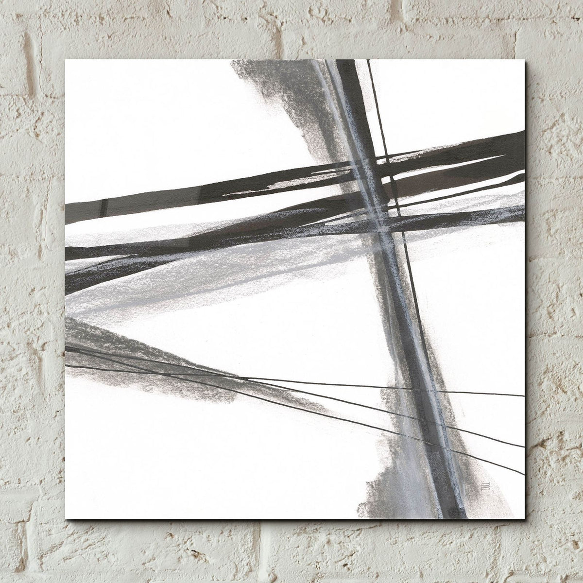 Ink And Pastel 4 by Chris Paschke - 12x12 acrylic wall art in a room