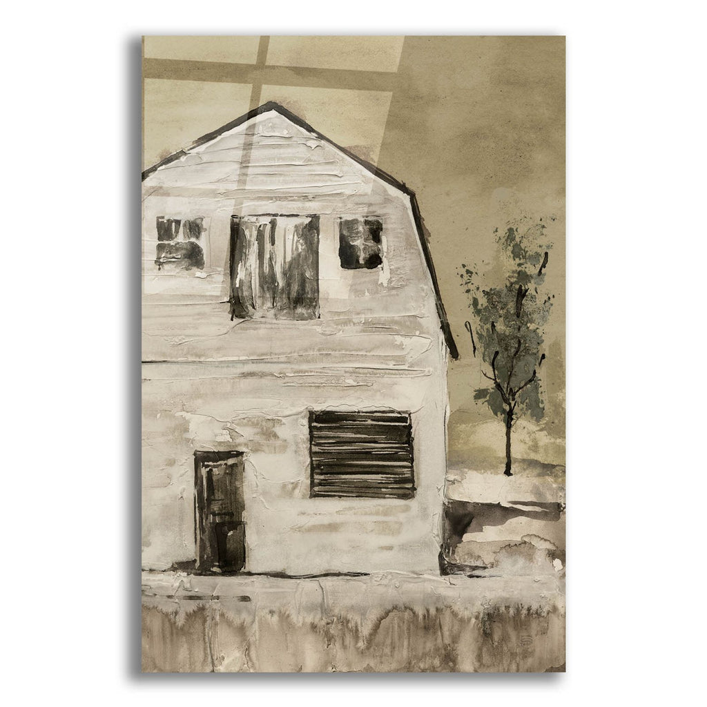 Brown Barn 6 by Chris Paschke acrylic glass wall art