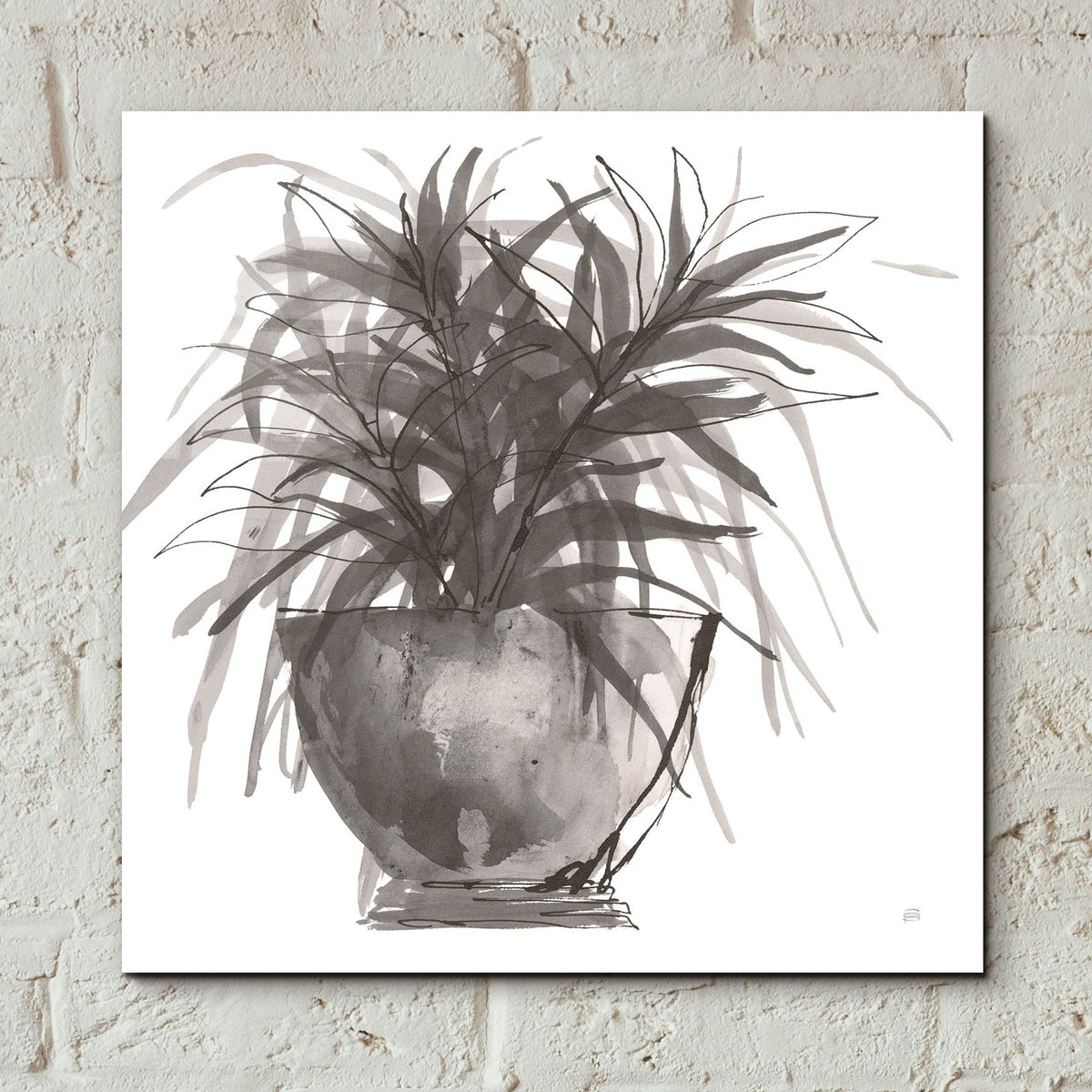 Epic Art 'Sunroom Sketch 1'  by Chris Paschke Acrylic Glass Wall Art,12x12