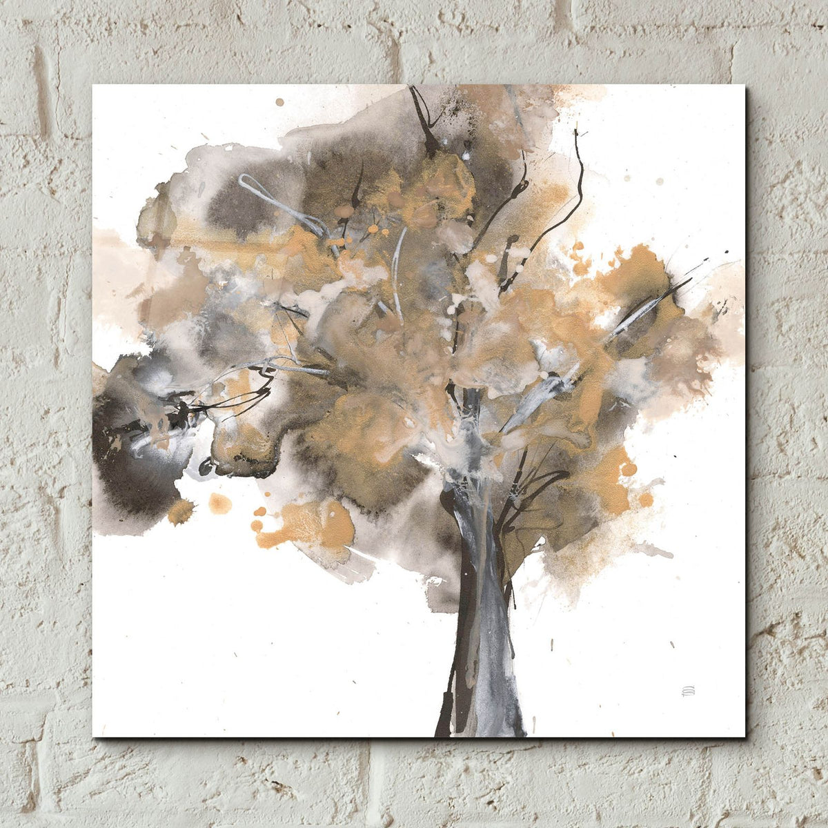 Treetops 2 by Chris Paschke - 12x12 acrylic wall art in a room