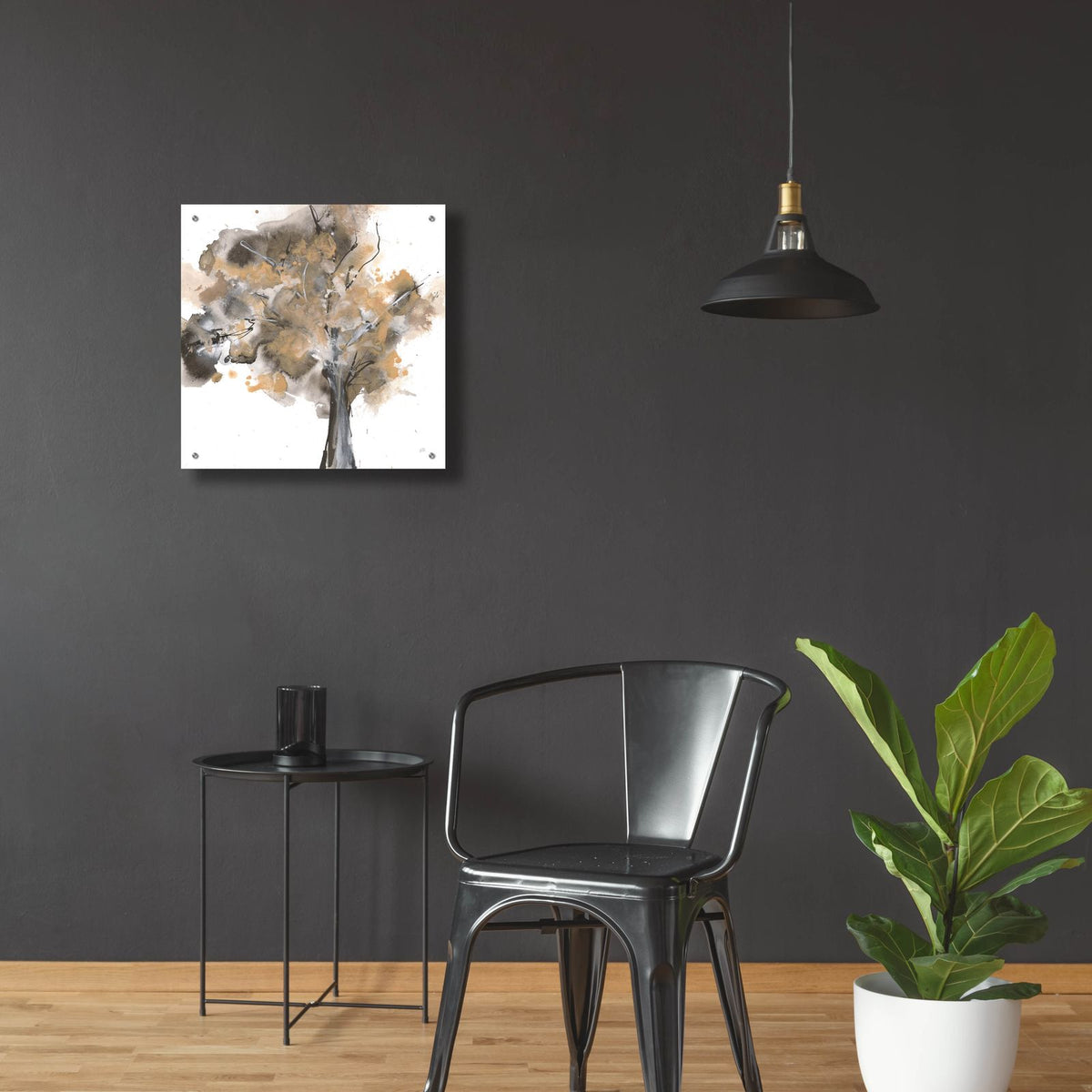 Treetops 2 by Chris Paschke - 24x24 acrylic wall art in a room