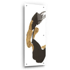 Epic Art 'Bold Gold Tall 3'  by Chris Paschke Acrylic Glass Wall Art,16x48