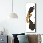 Epic Art 'Bold Gold Tall 3'  by Chris Paschke Acrylic Glass Wall Art,16x48