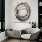 Blurred 1 by Chris Paschke - 36x36 acrylic wall art in a room