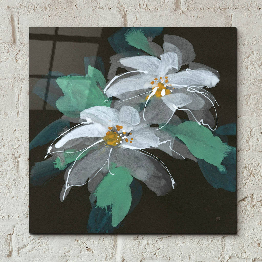 Epic Art 'Clematis 1'  by Chris Paschke Acrylic Glass Wall Art,12x12