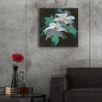 Epic Art 'Clematis 1'  by Chris Paschke Acrylic Glass Wall Art,24x24