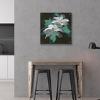 Epic Art 'Clematis 1'  by Chris Paschke Acrylic Glass Wall Art,24x24