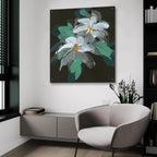 Epic Art 'Clematis 1'  by Chris Paschke Acrylic Glass Wall Art,36x36