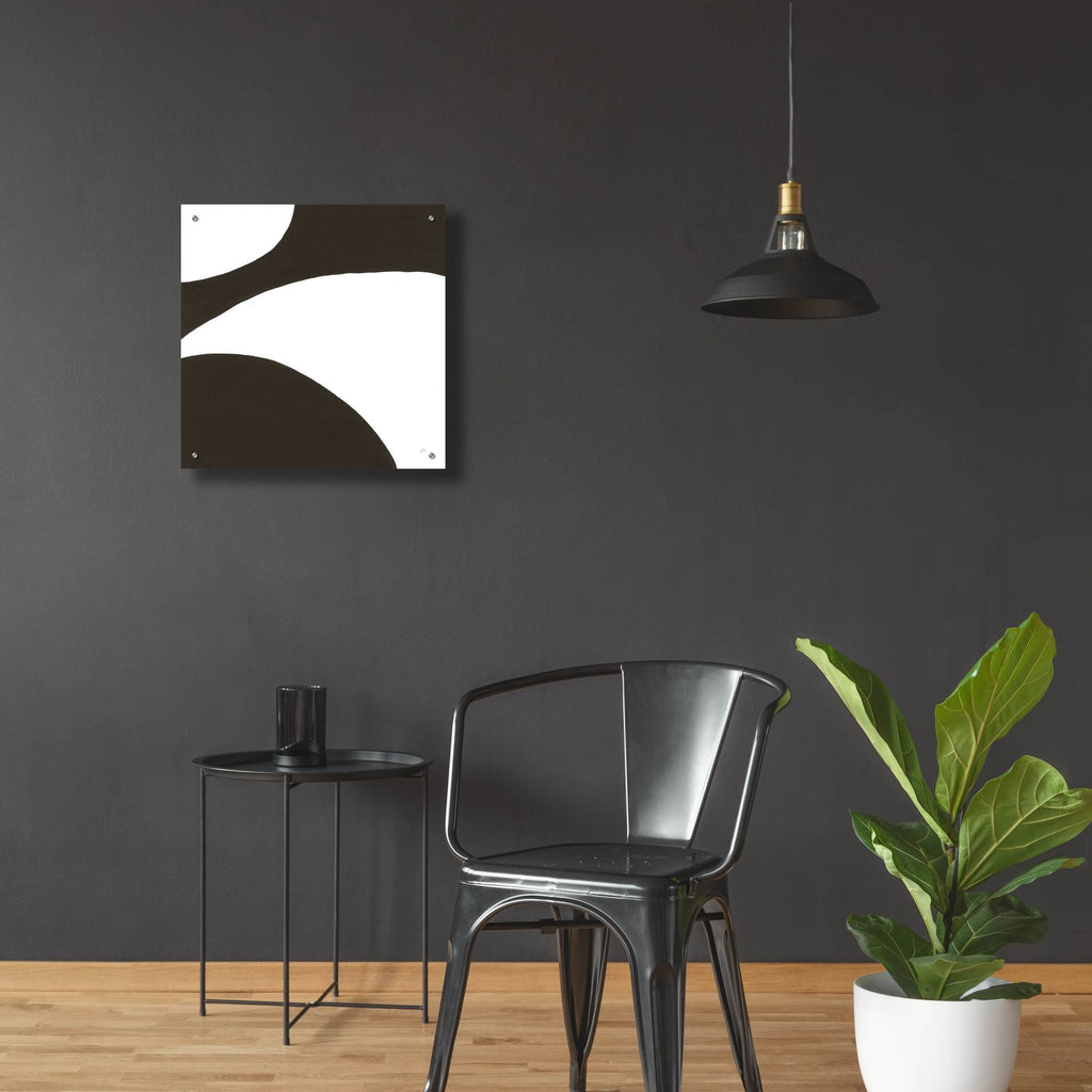 Curvilinear 7 by Chris Paschke - 24x24 acrylic wall art in a room