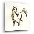 Epic Art 'Golden Horse 7'  by Chris Paschke Acrylic Glass Wall Art,36x36
