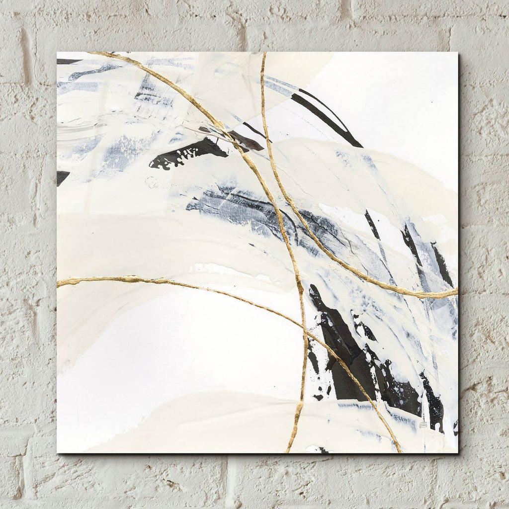 Gold And Cream 3 by Chris Paschke - 12x12 acrylic wall art in a room