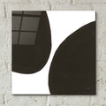 Curvilinear 1 by Chris Paschke - 12x12 acrylic wall art in a room