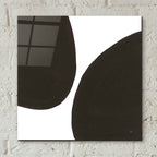 Curvilinear 1 by Chris Paschke - 12x12 acrylic wall art in a room