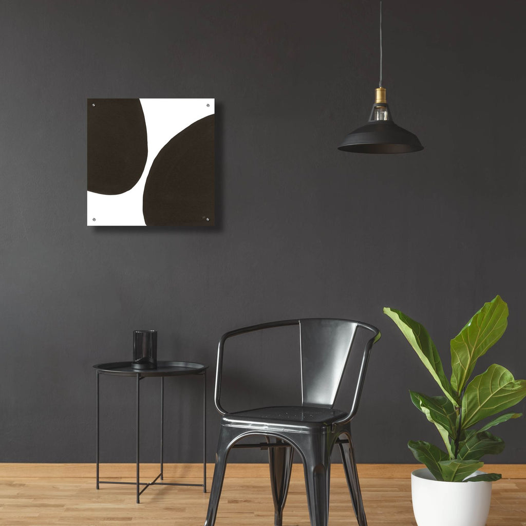 Curvilinear 1 by Chris Paschke - 24x24 acrylic wall art in a room