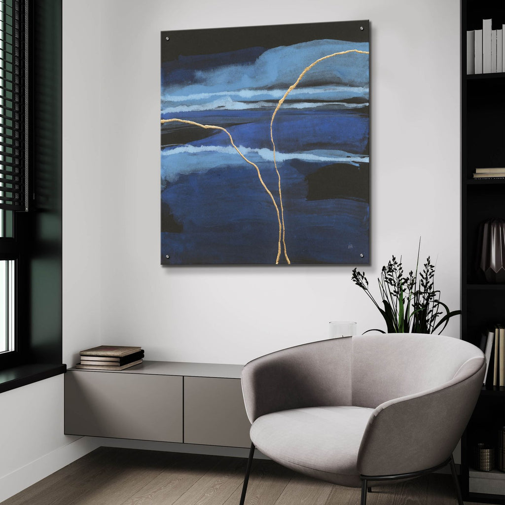 Improv 2 by Chris Paschke - 36x36 acrylic wall art in a room