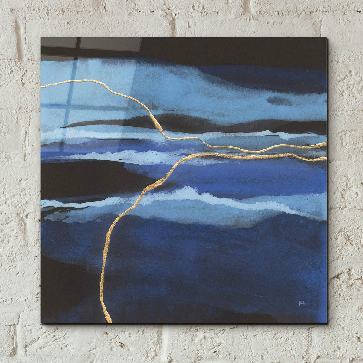Improv 1 by Chris Paschke - 12x12 acrylic wall art in a room