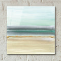 Linear Emerald 1 by Chris Paschke - 12x12 acrylic wall art in a room