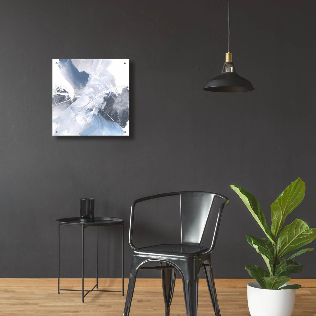 White Line Blues 2 by Chris Paschke - 24x24 acrylic wall art in a room