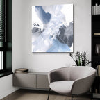 White Line Blues 2 by Chris Paschke - 36x36 acrylic wall art in a room