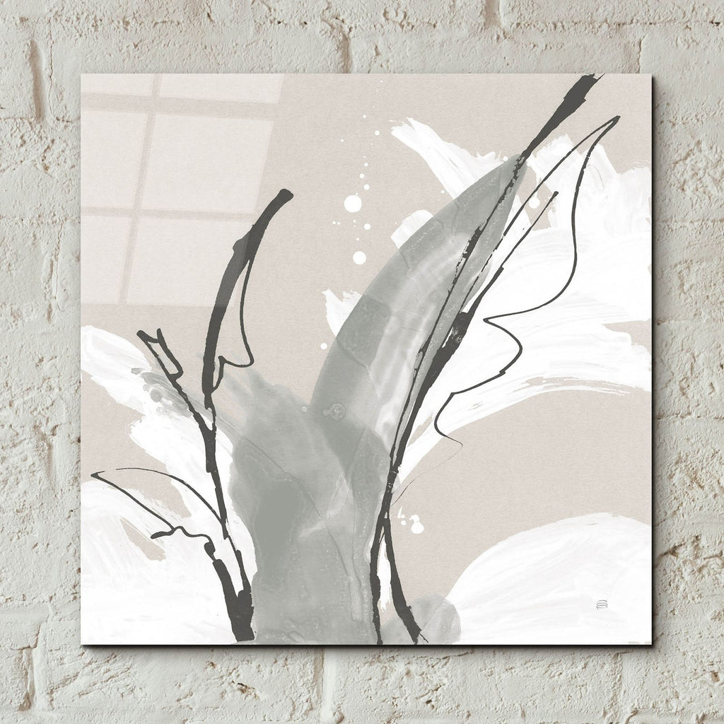 Touch Of Gray V by Chris Paschke - 12x12 acrylic wall art in a room