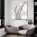 Touch Of Gray V by Chris Paschke - 36x36 acrylic wall art in a room