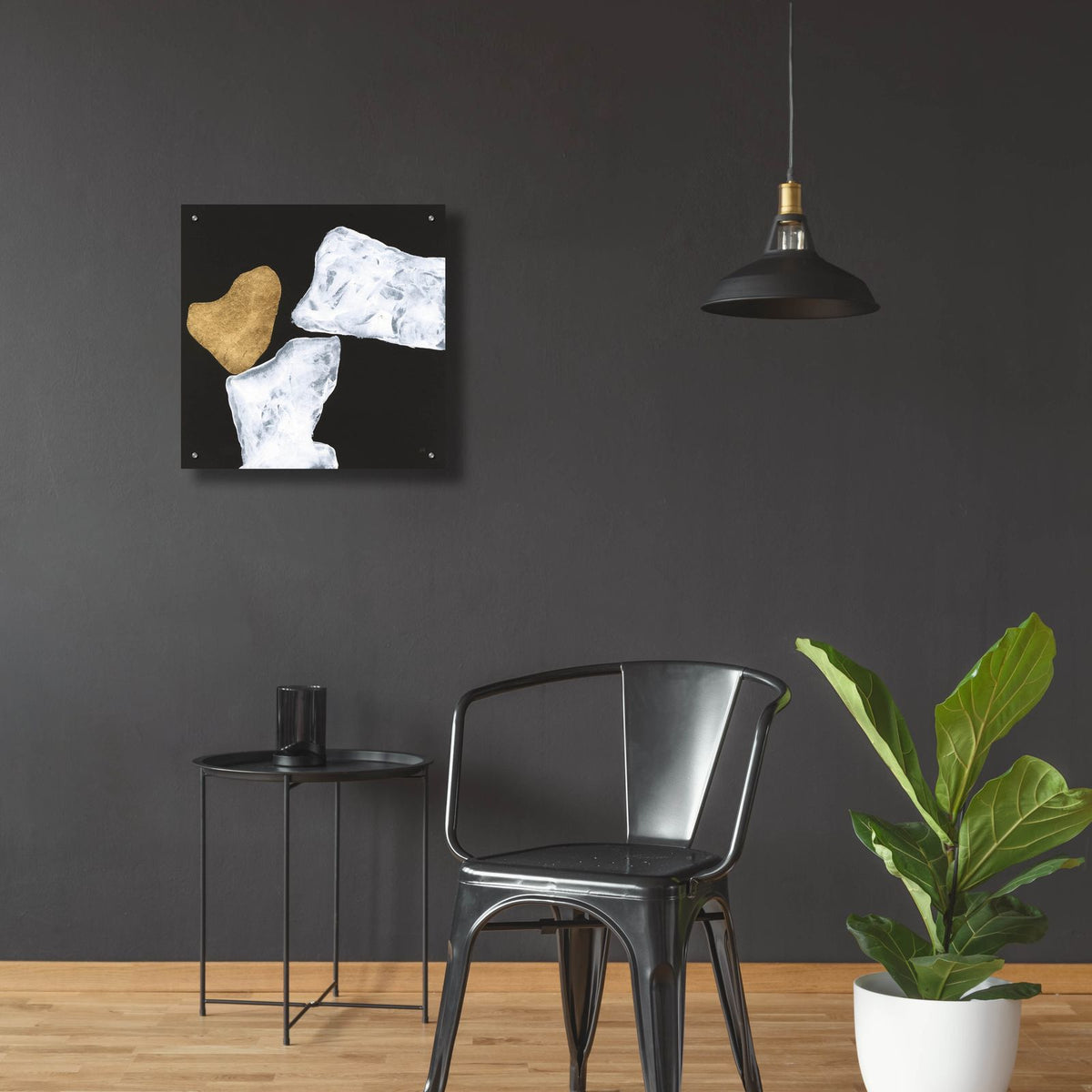 Delicate Balance 3 by Chris Paschke - 24x24 acrylic wall art in a room