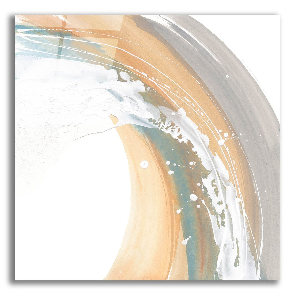 White Dots 2 by Chris Paschke acrylic glass wall art