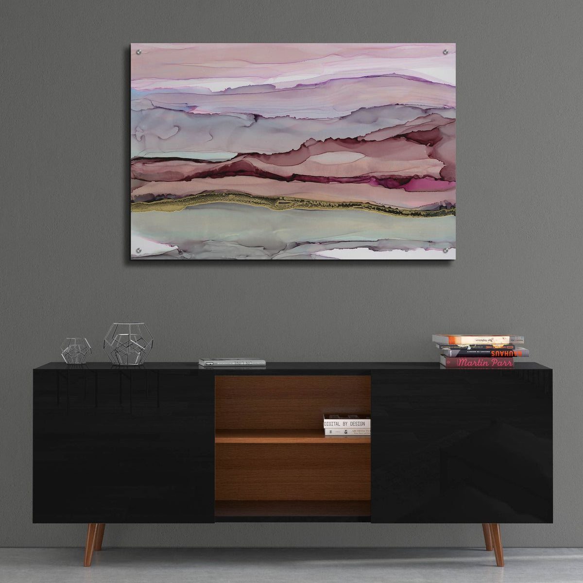 The Vineyard 1 by Chris Paschke - 36x24 acrylic wall art in a room