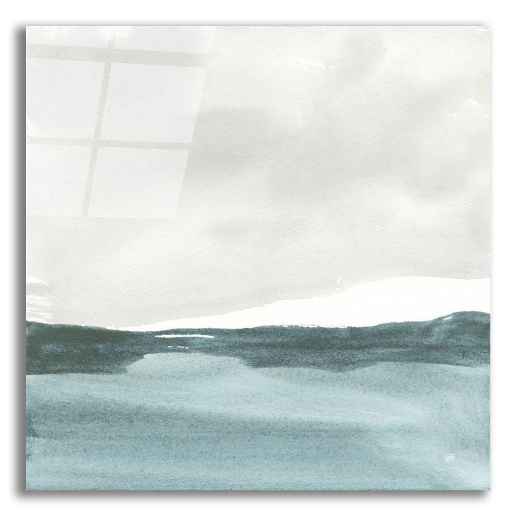 Tranquil Silver Sea 1 by Chris Paschke acrylic glass wall art