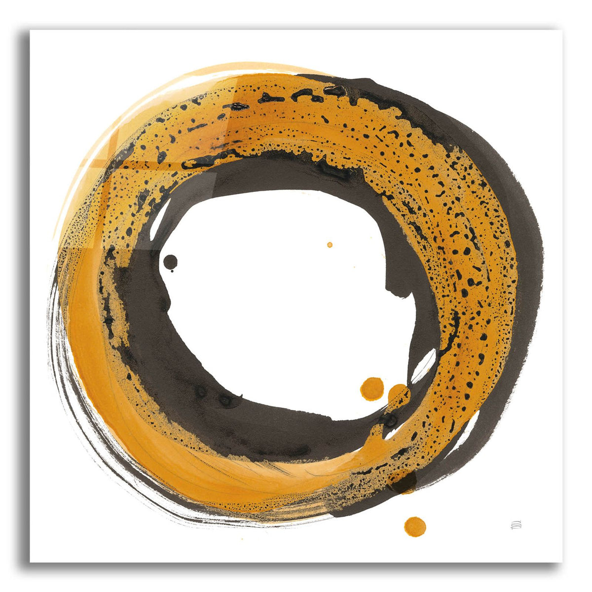 Amber Enso 1 by Chris Paschke acrylic glass wall art
