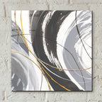 Webbed 3 by Chris Paschke - 12x12 acrylic wall art in a room