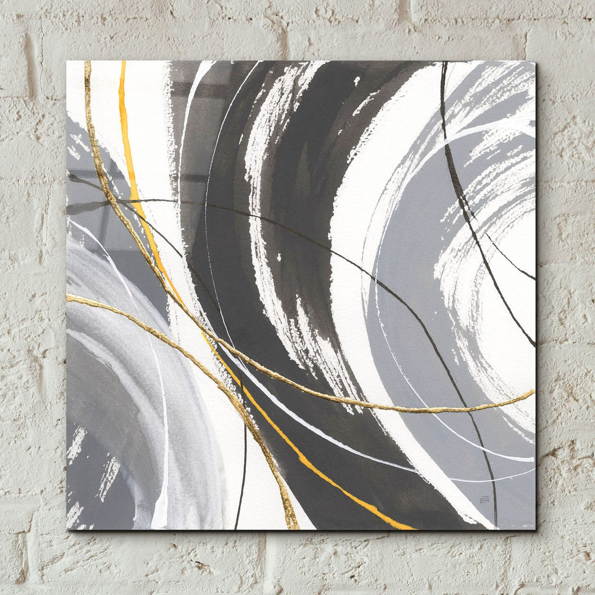 Webbed 3 by Chris Paschke - 12x12 acrylic wall art in a room
