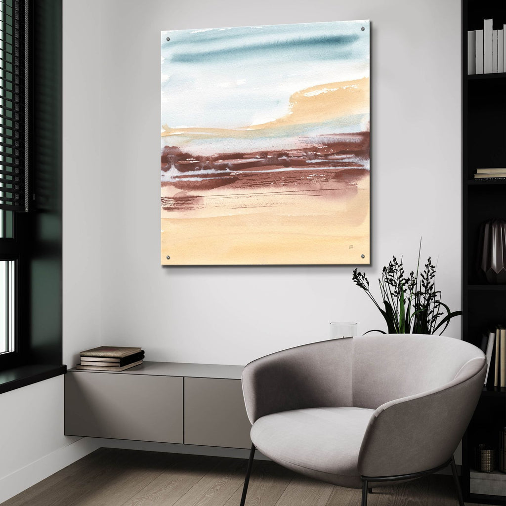 Aquatic Sky 2 by Chris Paschke - 36x36 acrylic wall art in a room